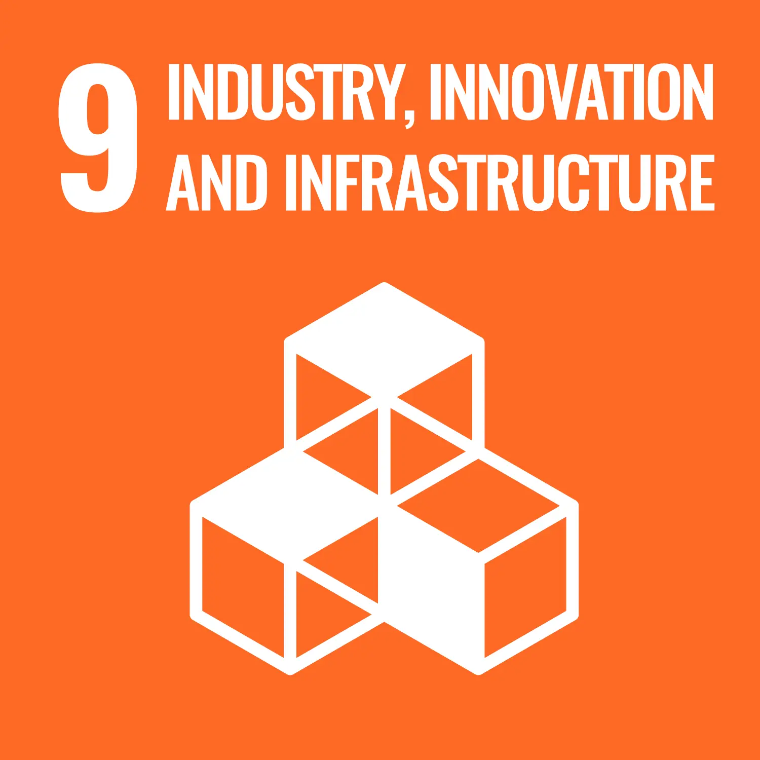 SDGs icon - Industry, Innovation and Infrastructure